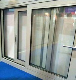 Jendela tahan air desain terbaru, jendela geser aluminium berlapis bubuk untuk rumah mewah