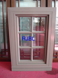 Copper Aluminium Clad Timber Windows, Wood Casement Windows EPDM Gasket untuk pasar USA