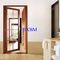 New Design Single Glazed Aluminum Interior Doors For Villas Decoration