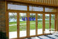 6063-T5 12A Double Glazed Wood Windows Waterproof Clad Timber